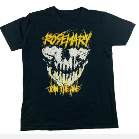 Gildan Other - ROSEMARY JOIN THE HIVE Pro Wrestling T-Shirt NWA Black Graphic Tee Men XL 2X